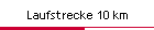 Laufstrecke 10 km