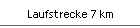 Laufstrecke 7 km