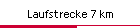 Laufstrecke 7 km