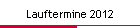Lauftermine 2012