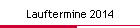 Lauftermine 2014