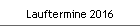 Lauftermine 2016
