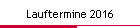 Lauftermine 2016