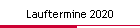 Lauftermine 2020