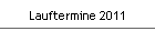 Lauftermine 2011