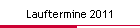 Lauftermine 2011